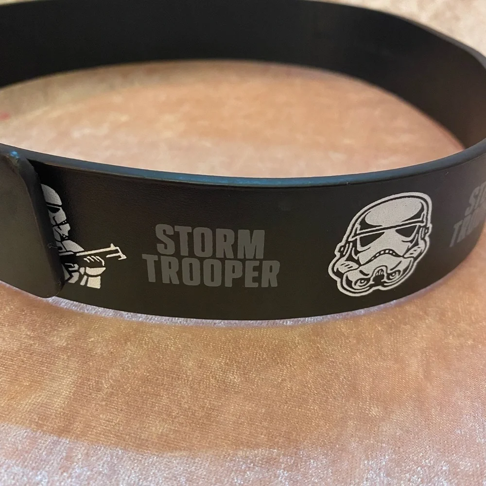 - Star Wars Storm Trooper Boys Belt (M-L) 29”